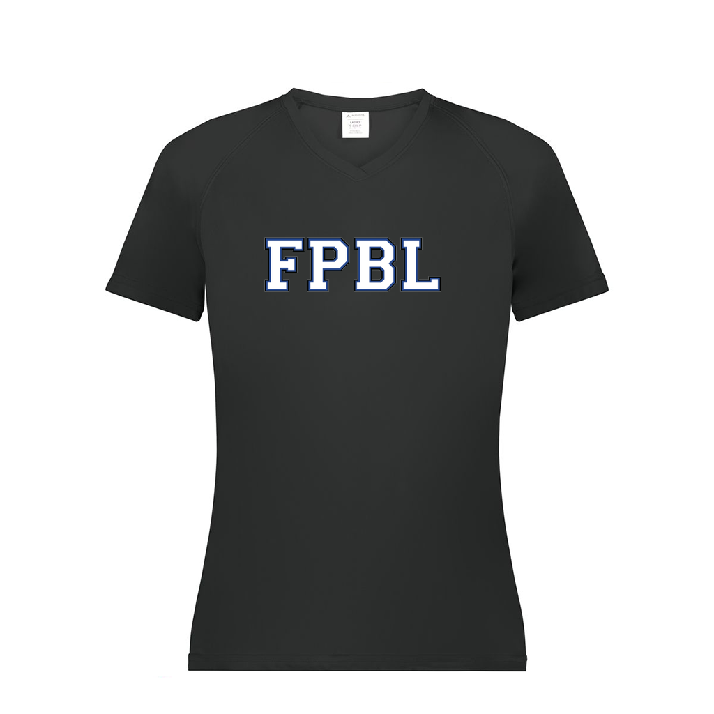 Ladies Smooth Sport V-Neck T-Shirt