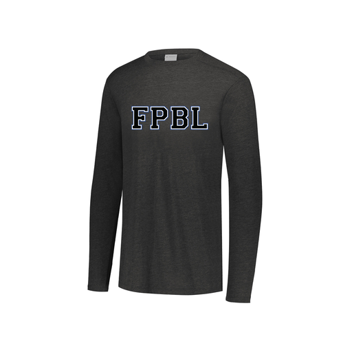 [FTLCUBBK-YS-LOGO2] Youth LS Ultra-blend T-Shirt (Youth S, Black, Logo 2)