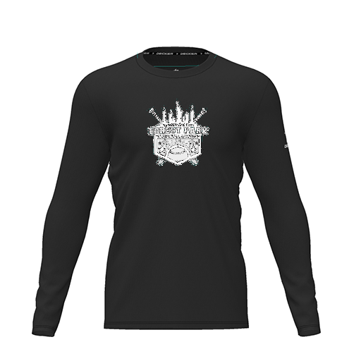 [CUS-DRIF-TEES-PER-CNK-LSL-BLK-YXS-LOGO3] Dri Fit Performance T-Shirt (Youth XS, Black, Logo 3, Long Sleeve)