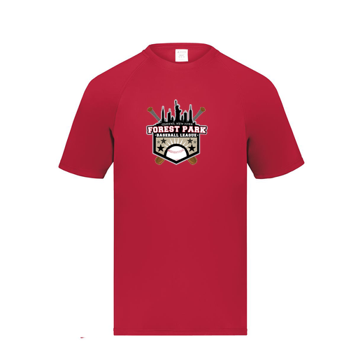 [2790.083.S-LOGO3] Men's Smooth Sport T-Shirt (Adult S, Red, Logo 3)