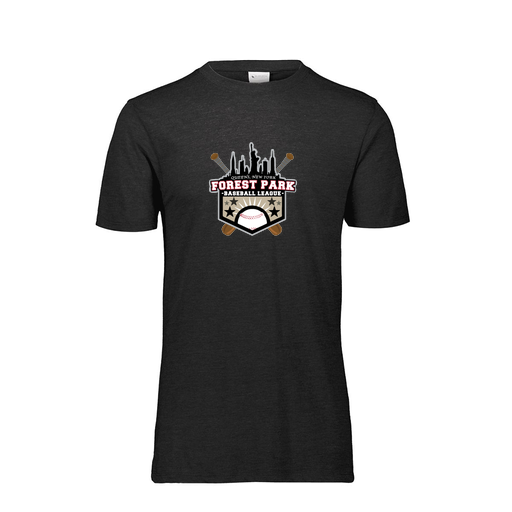 [FTSCUBBK-AS-LOGO3] Decker Men's Tri-Blend T-Shirt - Short Sleeve (Adult S, Black, Logo 3)