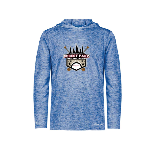 [FOLHCGRY-AS-LOGO3] Decker Men's Charge Hoodie (Adult S, Royal, Logo 3)