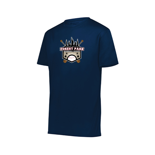 [222818.065.S-LOGO3] Men's Movement Dri Fit Shirt (Adult S, Navy, Logo 3)
