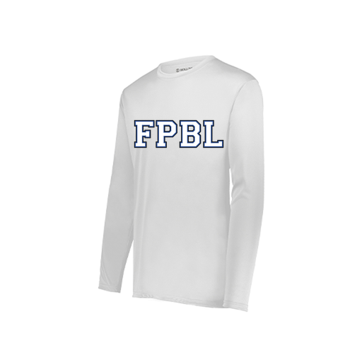 [222822.005.XS-LOGO1] Men's LS Smooth Sport Shirt (Adult XS, White, Logo 1)