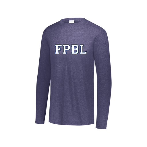 [3075.U22.XS-LOGO1] Men's LS Ultra-blend T-Shirt (Adult XS, Navy, Logo 1)